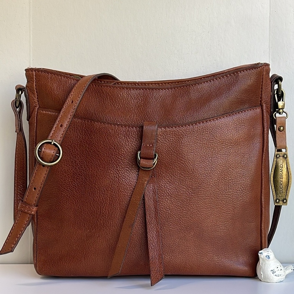 Lucky Brand 🍀 Leather Crossbody Bag